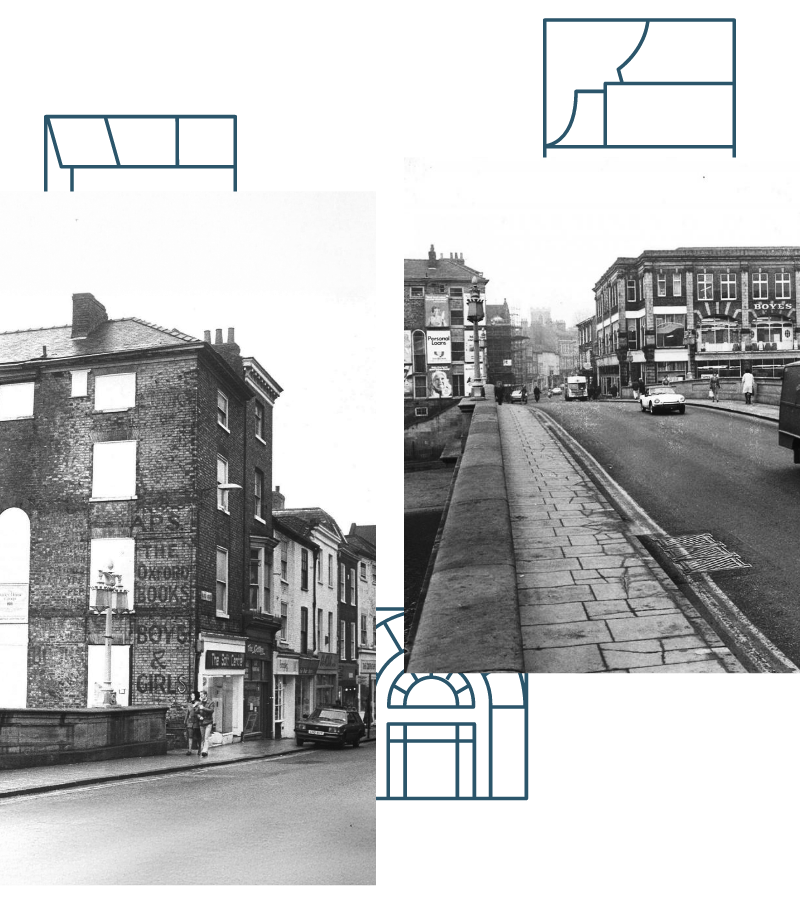 Group of historical images of our apartments