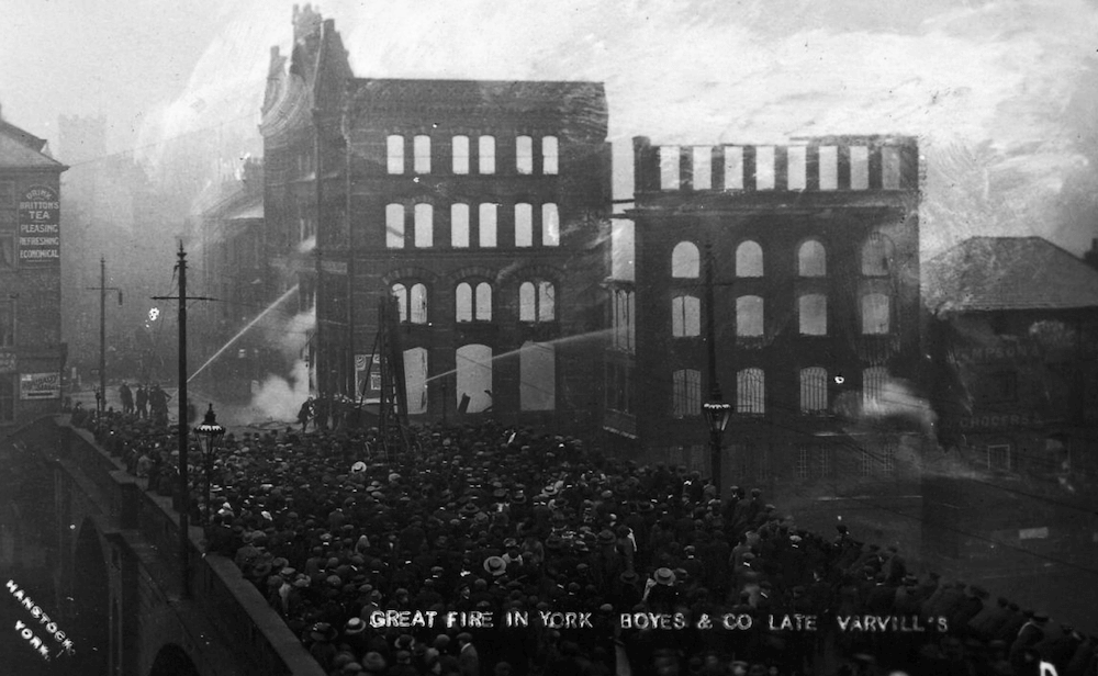 Historic image over The Bridge
